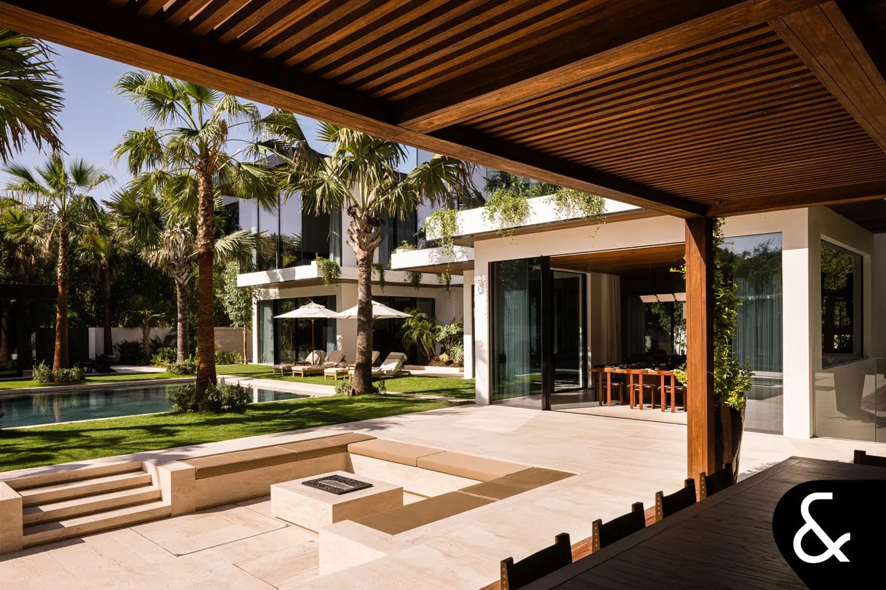 Outdoor, listing photo of 5 bed villa for sale in The Collection, Al Barari