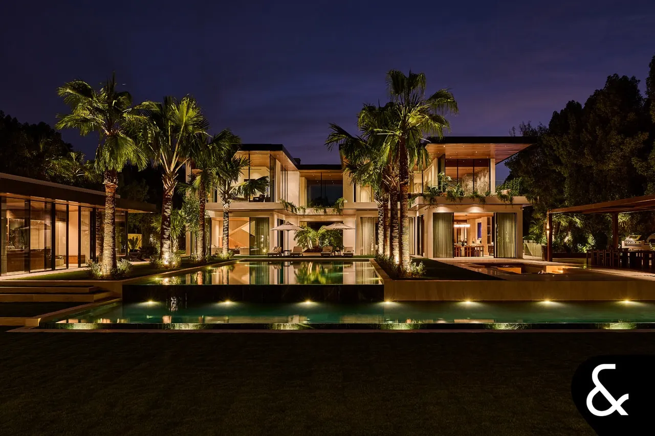 Outdoor, listing photo of 5 bed villa for sale in The Collection, Al Barari