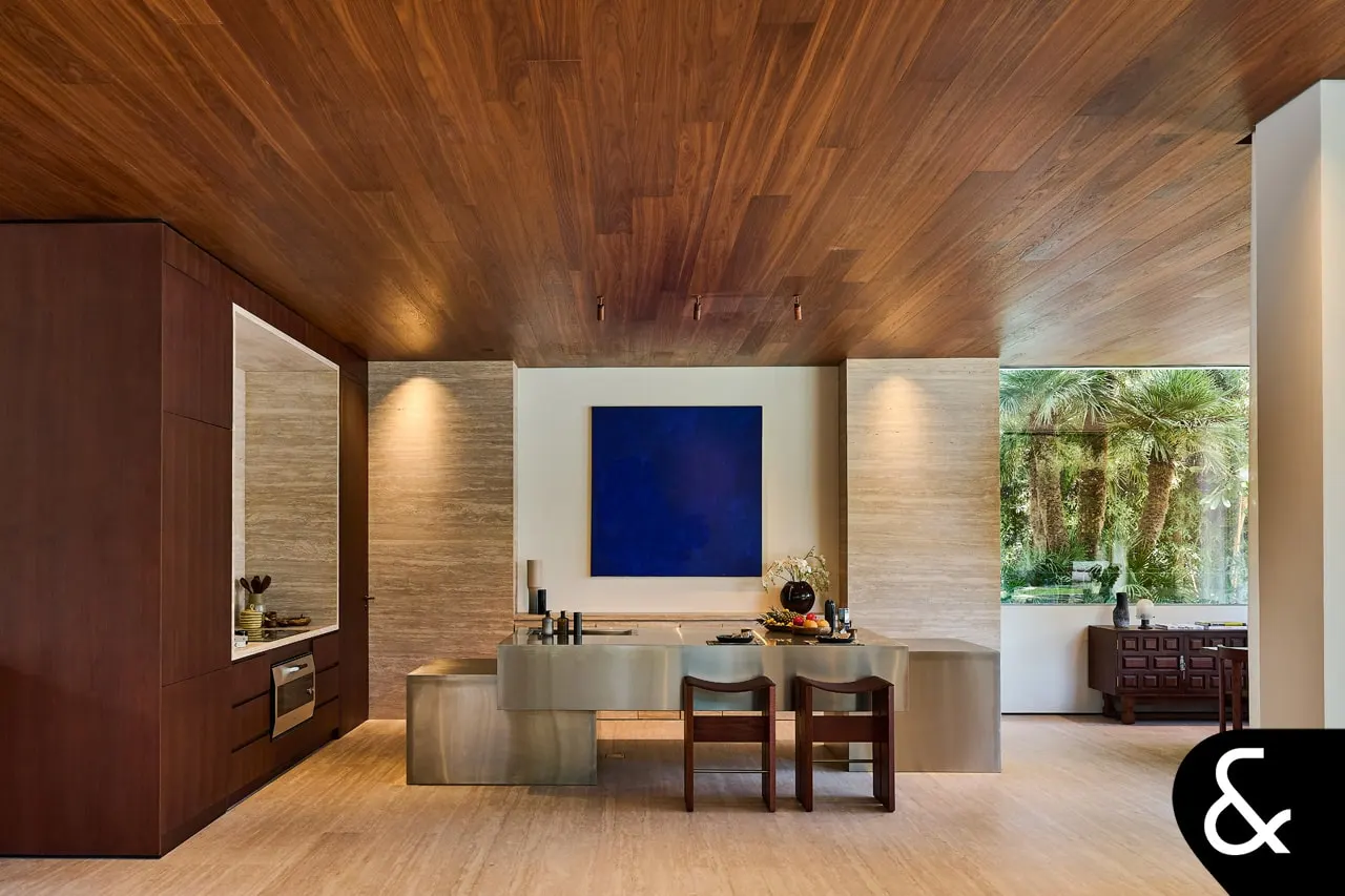 Kitchen, listing photo of 5 bed villa for sale in The Collection, Al Barari