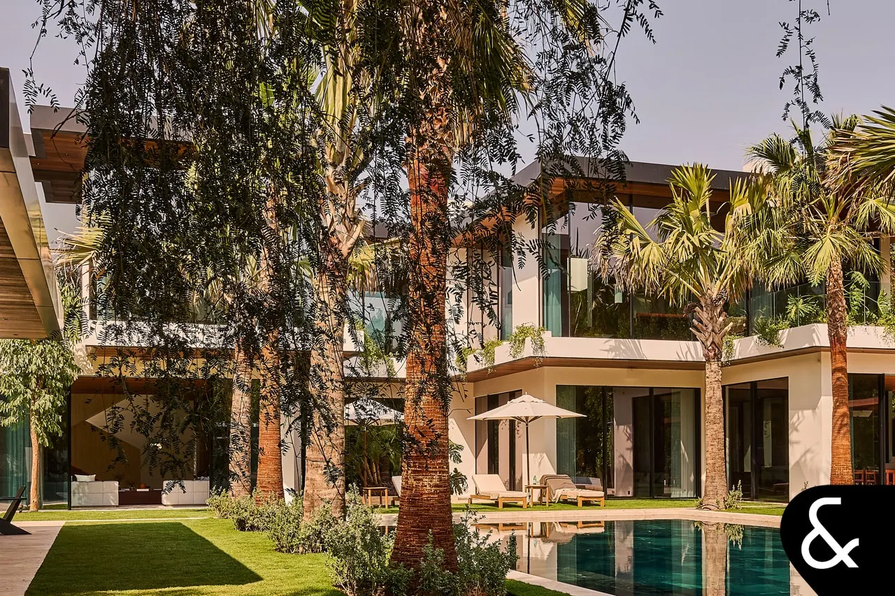 Outdoor, listing photo of 5 bed villa for sale in The Collection, Al Barari