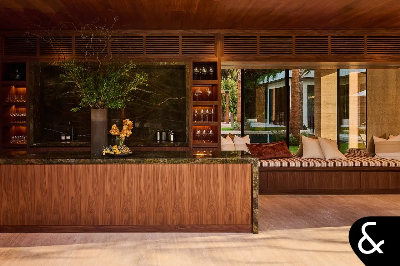 Kitchen, listing photo of 5 bed villa for sale in The Collection, Al Barari