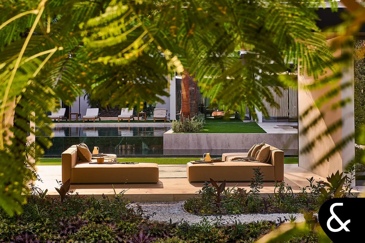 Outdoor, listing photo of 5 bed villa for sale in The Collection, Al Barari